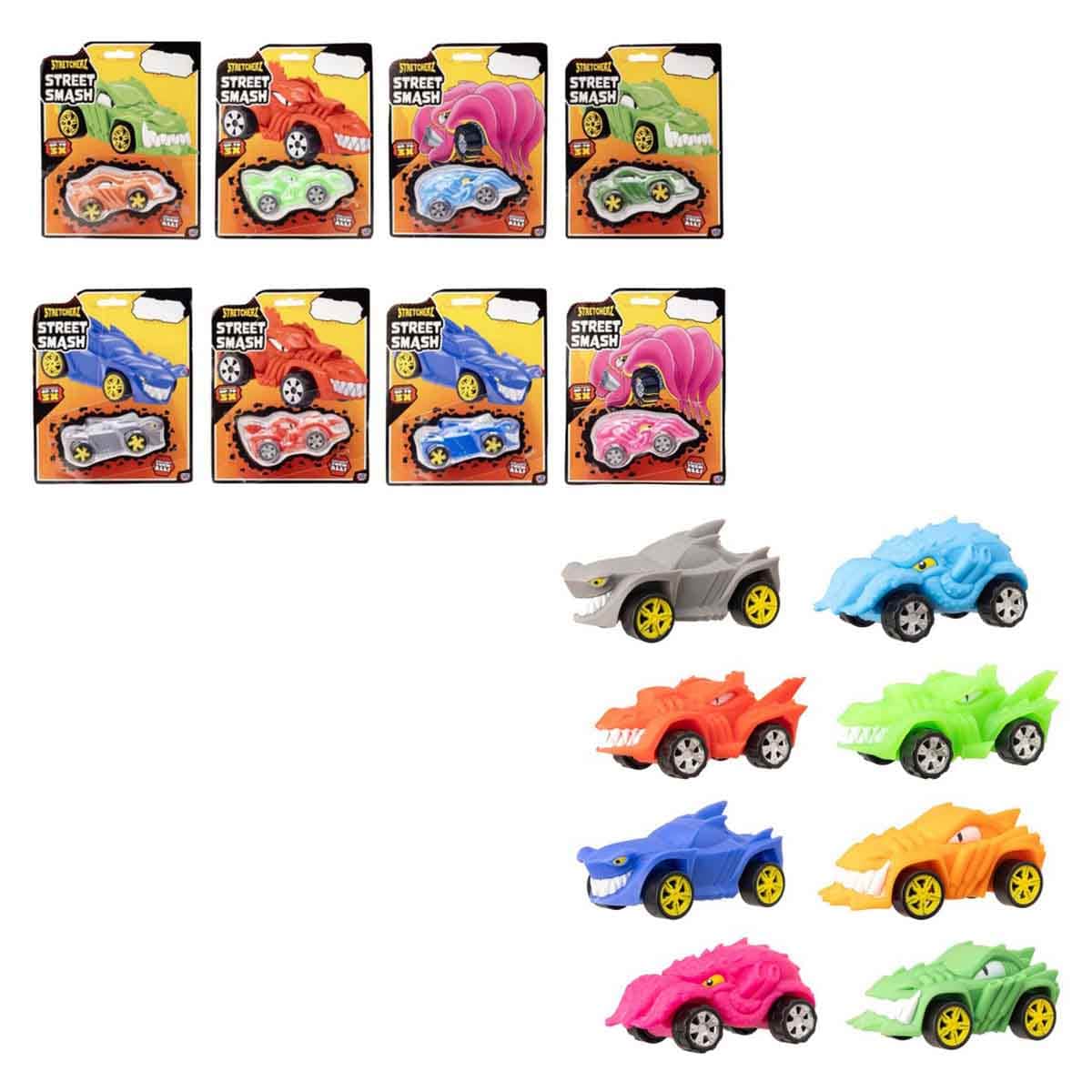 Stretcherz Street Smash Assorted Car Unisex, 3-4 Years