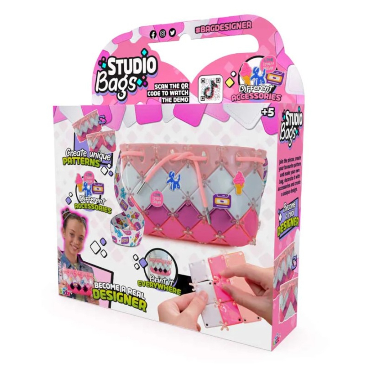 Studio Bag Assorted Medium DIY Kit Girls, 5-7 Years