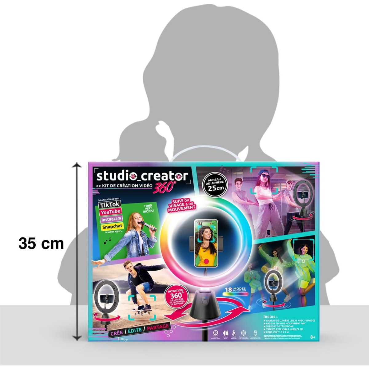 Studio Creator 360° Video Maker Kit Unisex, 8-10 Years