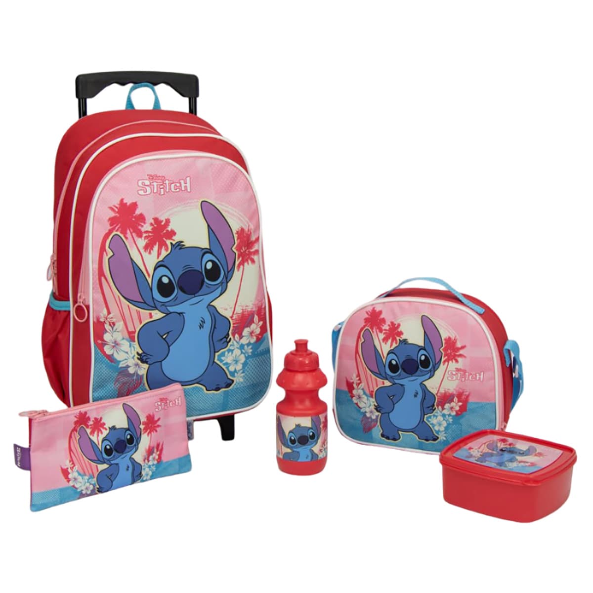 Sunce BTS 5-in-1 Disney Stitch School Set Unisex, 5-7 Years