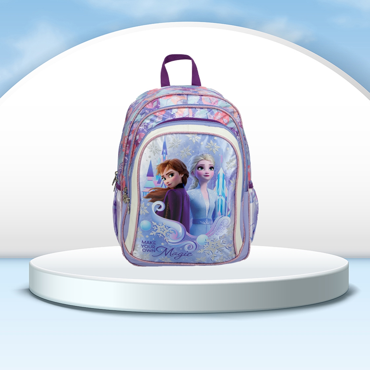 سنس بي تي اس شنطة ظهر ديزني فروزن للبنات، 3-4 سنوات