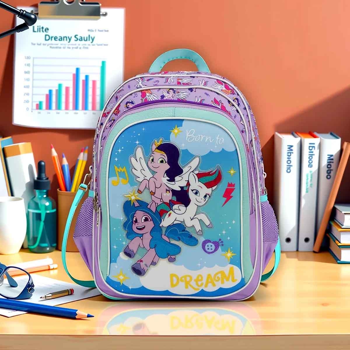 Sunce BTS Disney Frozen My Little Pony Backpack with Pencil Case & Water Bottle Combo Pack