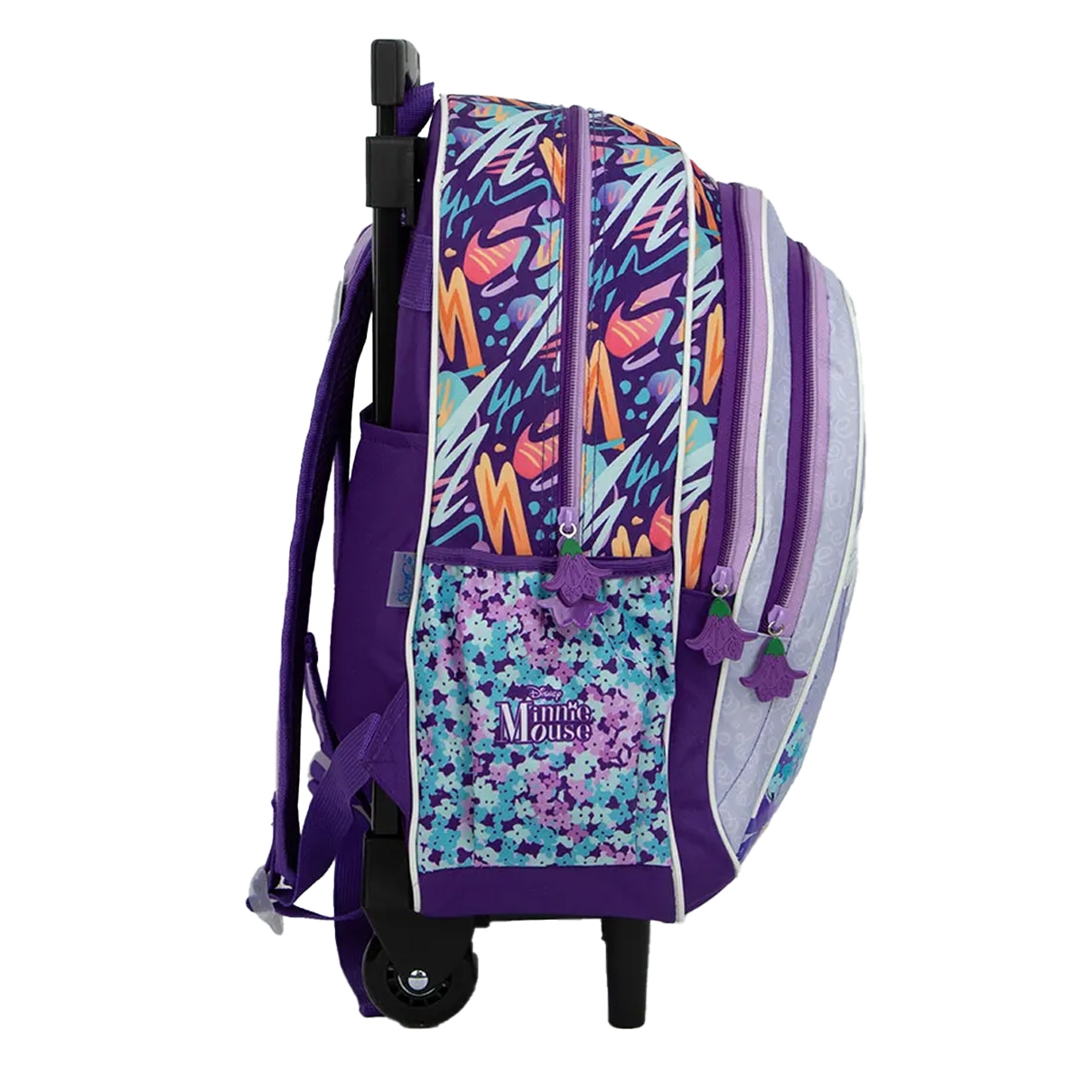 Sunce BTS Disney Minnie Trolley Backpack with Pencil Case & Water Bottle Combo Pack