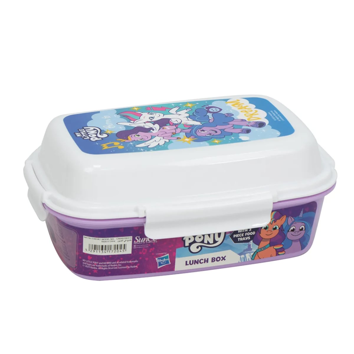 Sunce BTS Disney My Little Pony Lunch Box Unisex, 3-4 Years