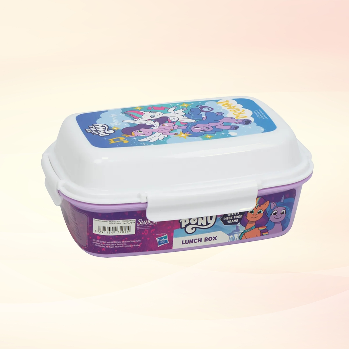 سنس علبة غداء ديزني ماي ليتل بوني للجنسين، 3-4 سنوات