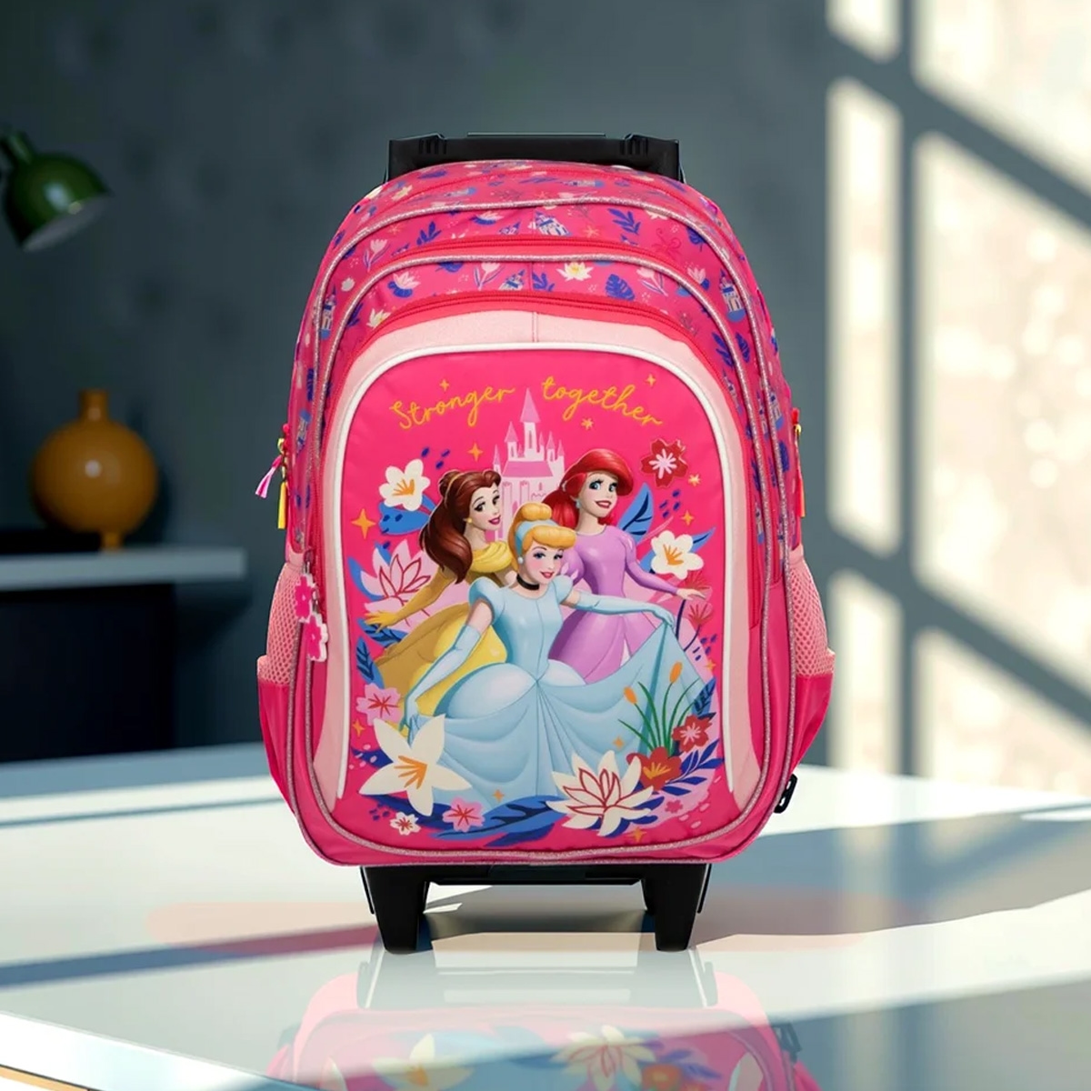 Sunce BTS Disney Princesses Trolley Backpack Girls, 3-4 Years