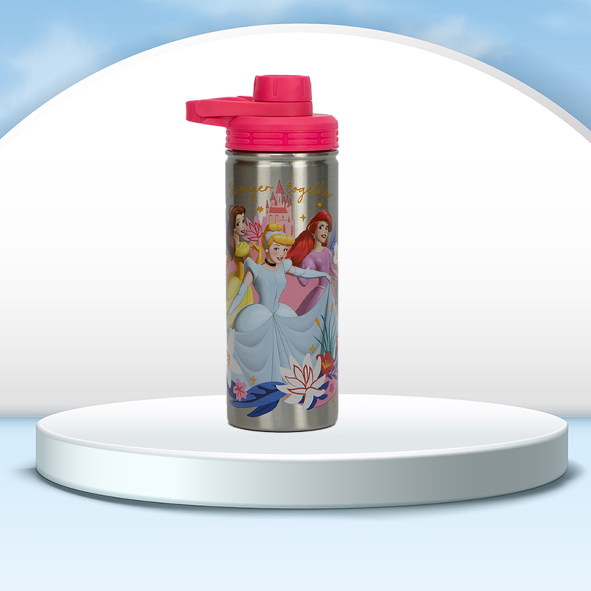 Sunce BTS Disney Princesses Water Bottle Unisex, 3-4 Years