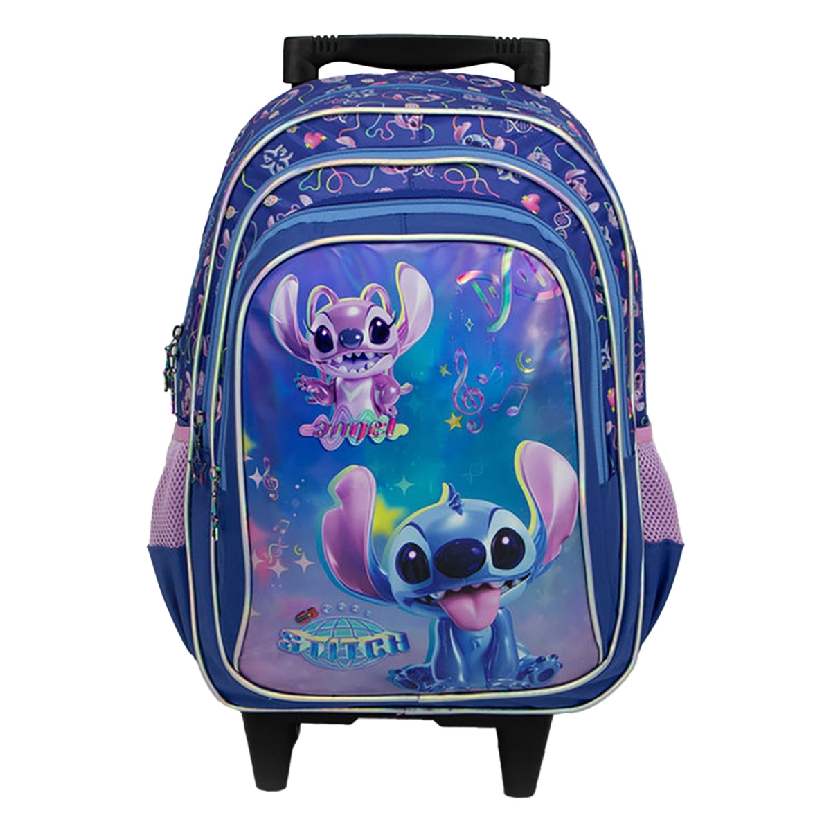 Sunce BTS S-7417DSH Disney Stitch Trolley Backpack Unisex, 3-4 Years