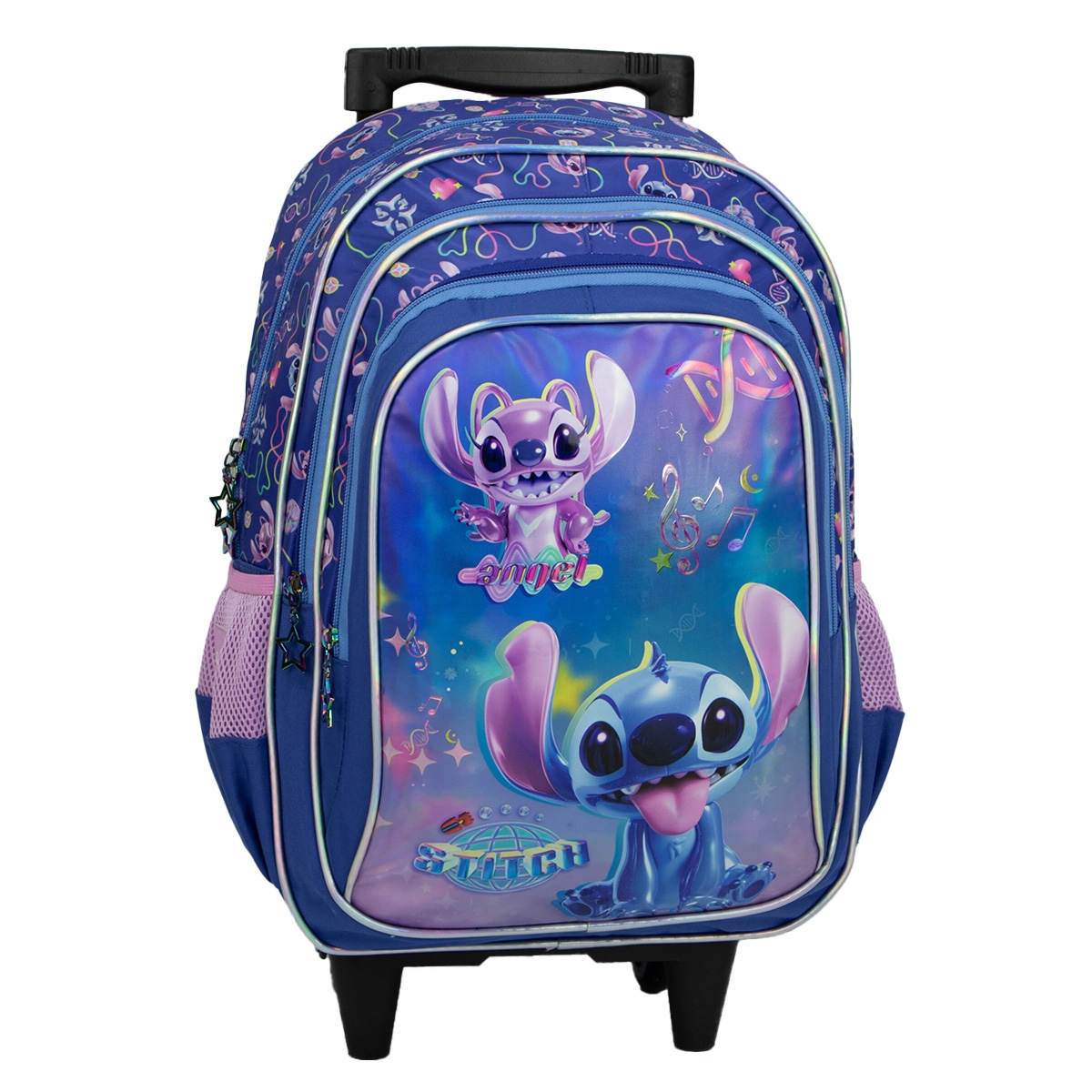 Sunce BTS S-7417DSH Disney Stitch Trolley Backpack Unisex, 3-4 Years