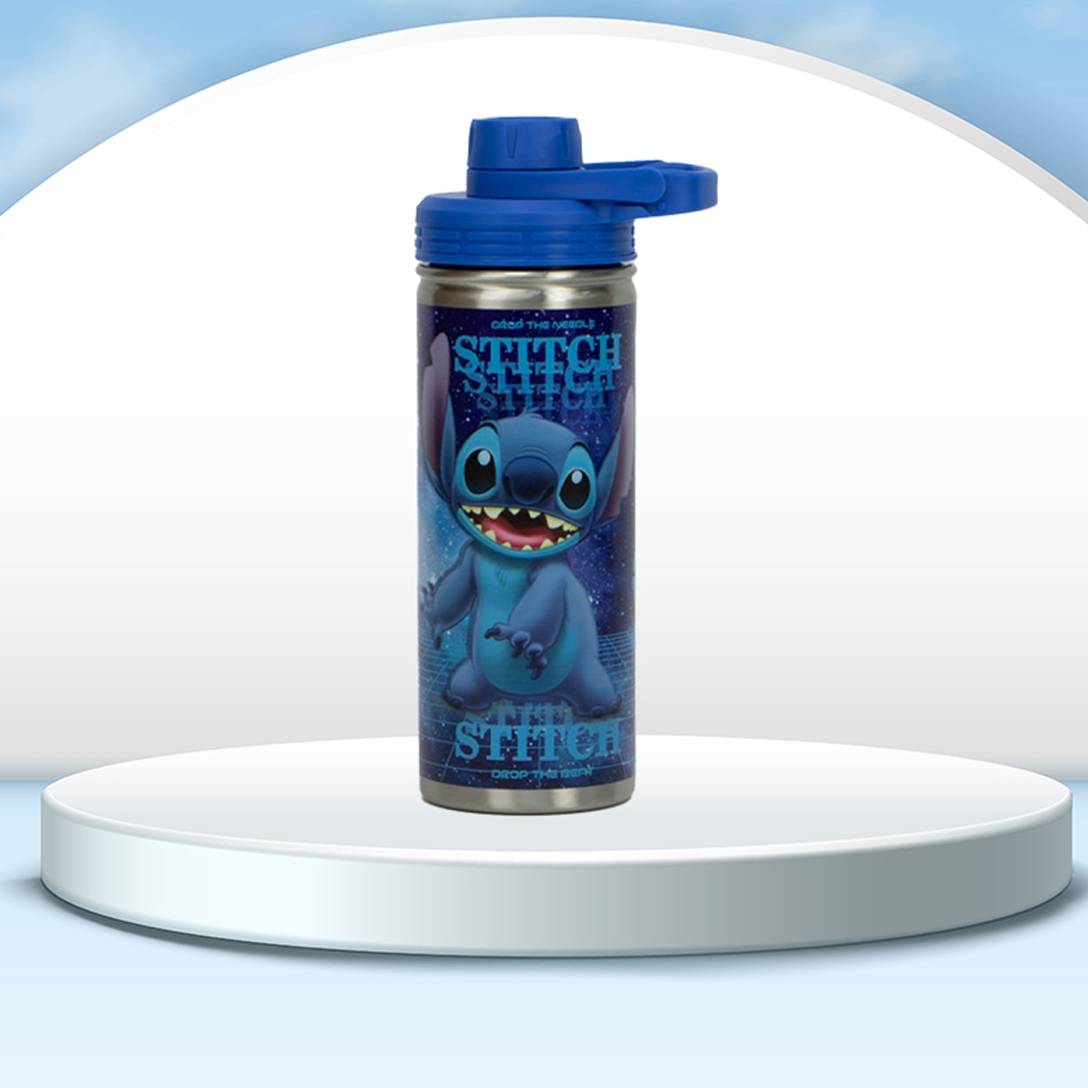 Sunce BTS Disney Stitch Water Bottle Unisex, 3-4 Years