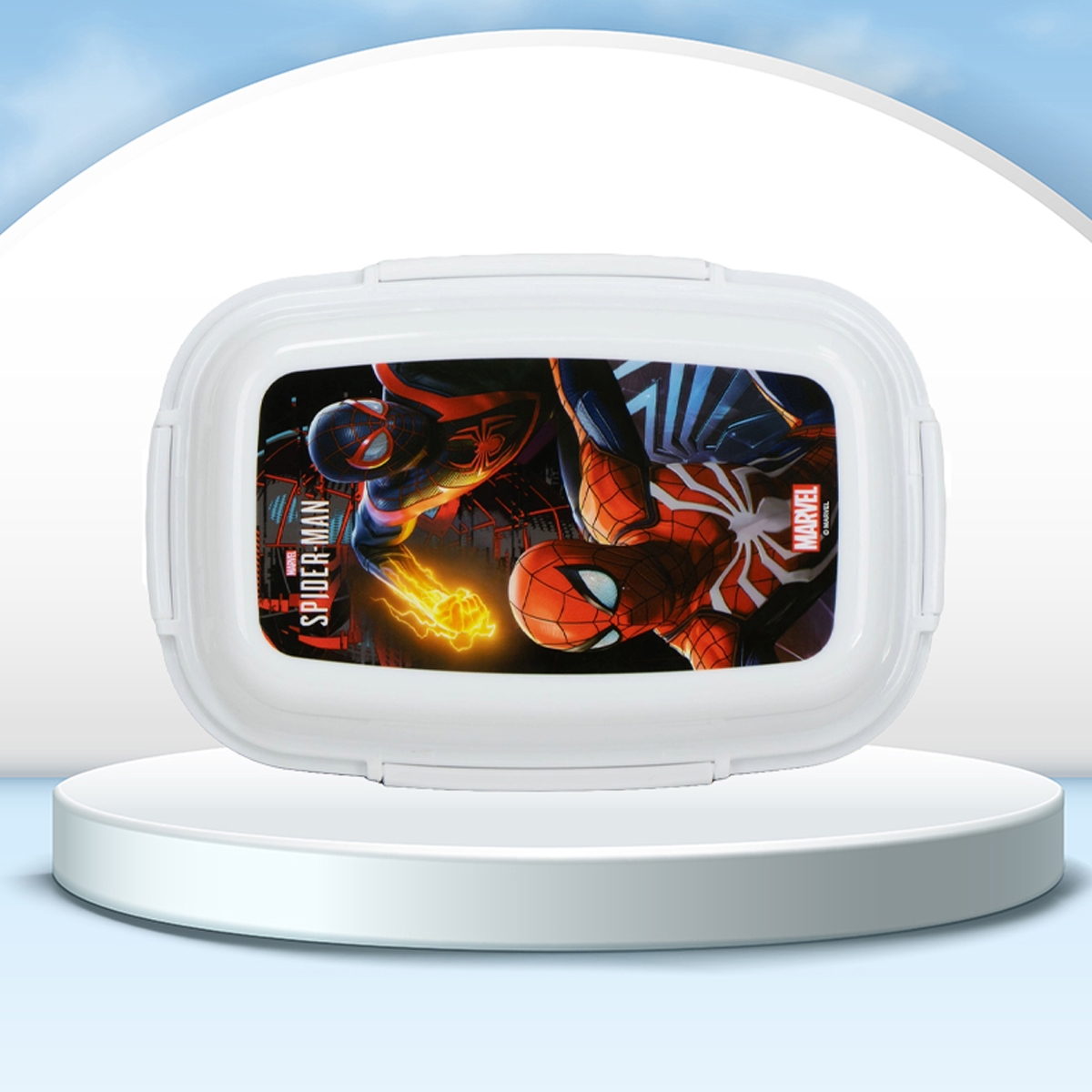 سنس بي تي اس علبة غداء مارفل سبايدر مان للجنسين، 3-4 سنوات