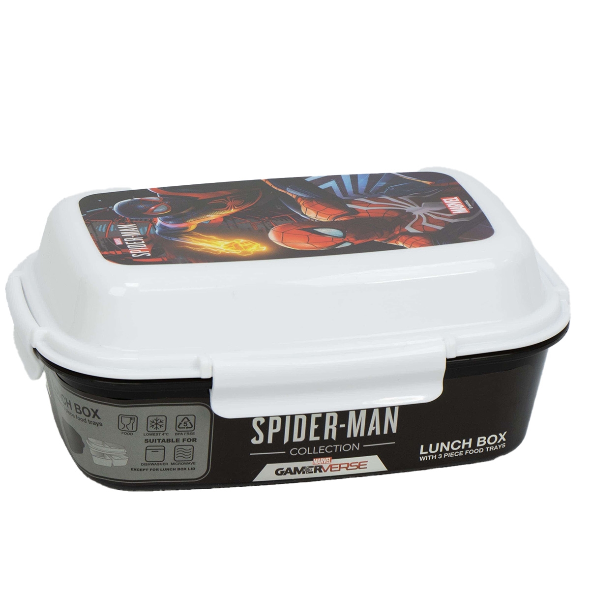 سنس بي تي اس علبة غداء مارفل سبايدر مان للجنسين، 3-4 سنوات