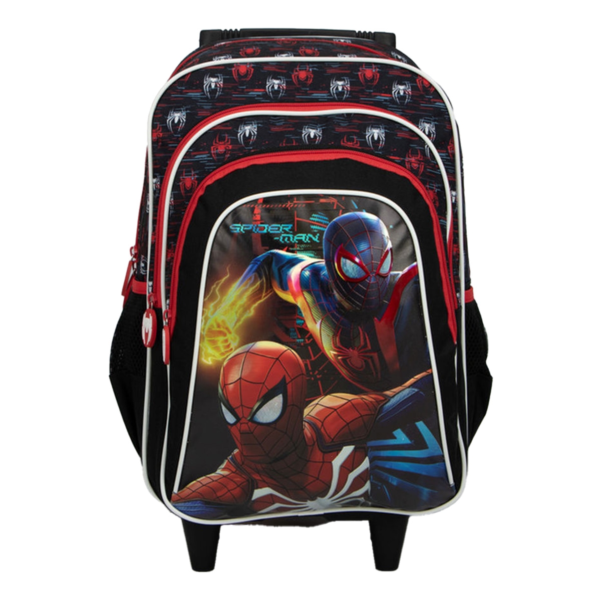 Sunce BTS Marvel Spider Man Trolley Backpack Unisex, 3-4 Years