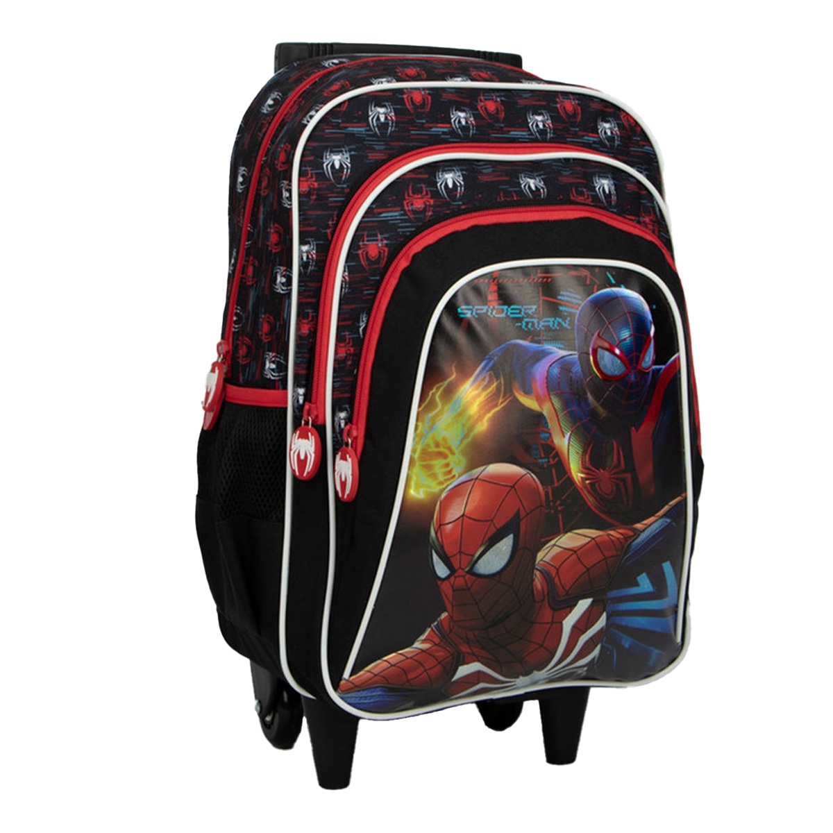 Sunce BTS Marvel Spider Man Trolley Backpack Unisex, 3-4 Years