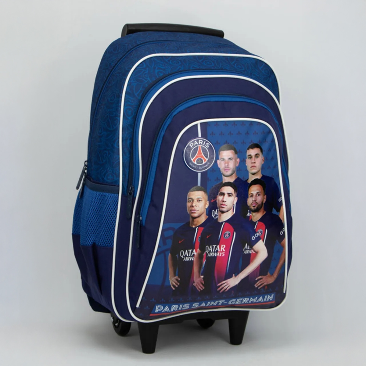 سنس حقيبة ظهر بعجلات BTS باريس سان جيرمان للأولاد، 3-4 سنوات