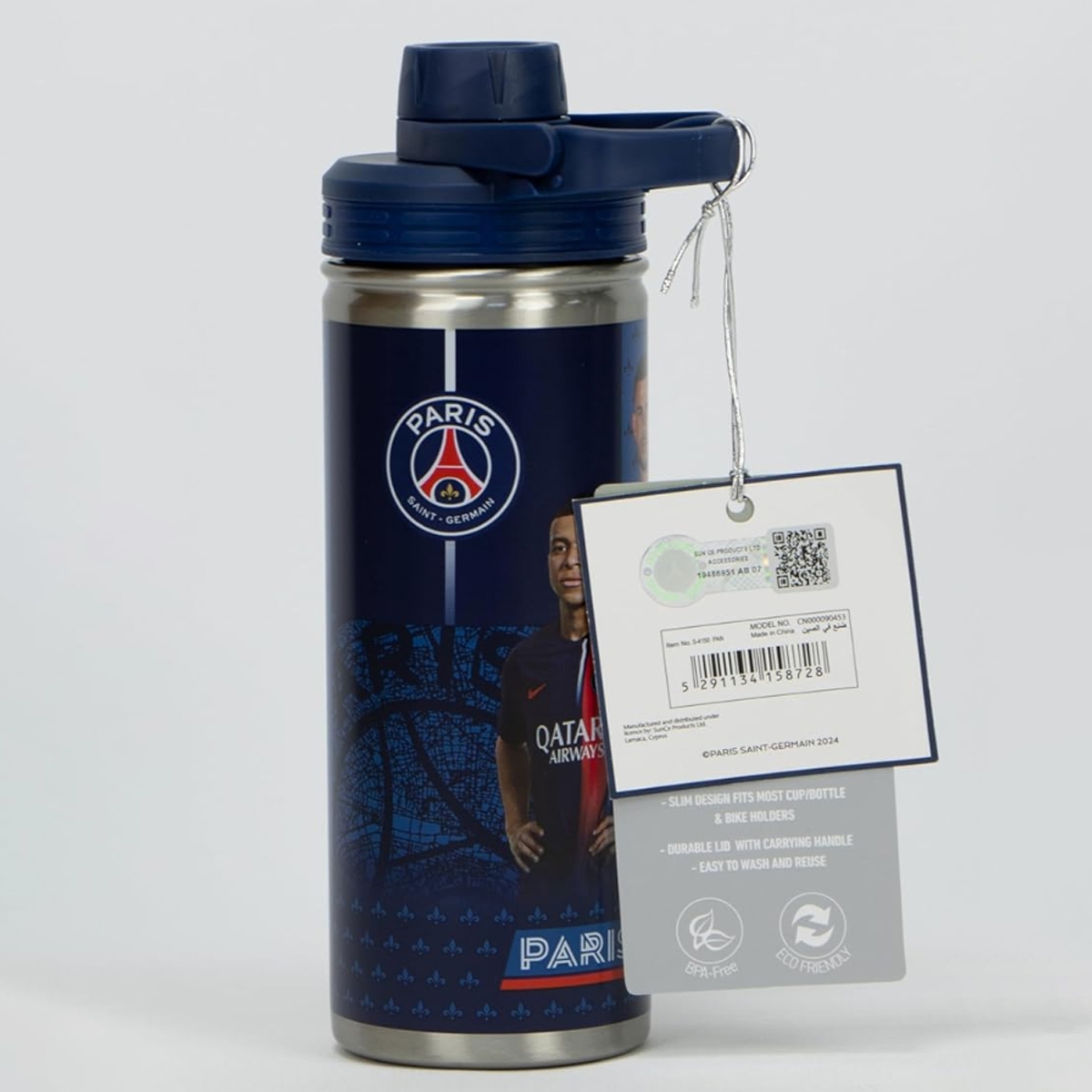 Sunce BTS Paris Saint-Germain Lunch Box & Water Bottle Combo Pack