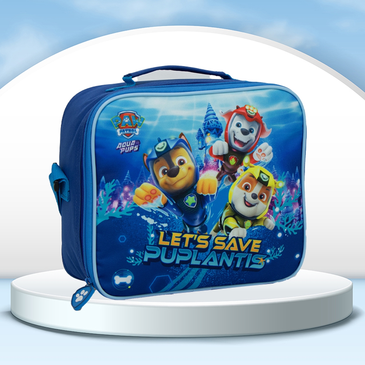 سنس بي تي اس شنطة غداء حرارية باو باترول للجنسين، 3-4 سنوات