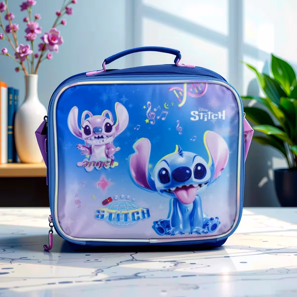 Sunce BTS S-2251DSH Disney Stitch Insulated Lunch Tote Unisex, 3-4 Years