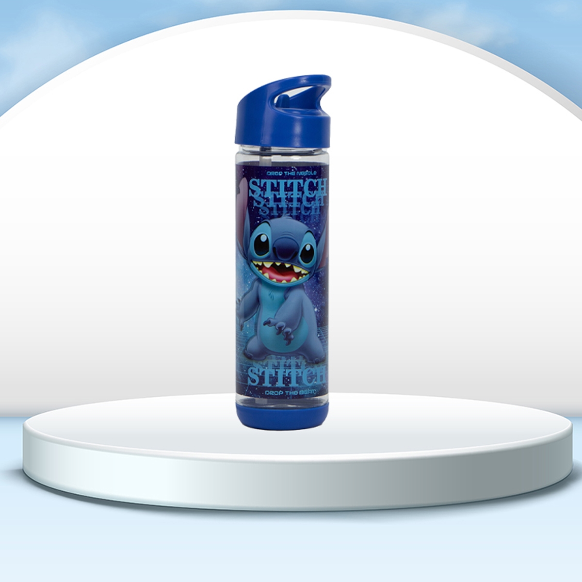 سنس بي تي اس زجاجة ماء بلاستيكية ديزني ستيتش S-4300DTT للجنسين، 3-4 سنوات