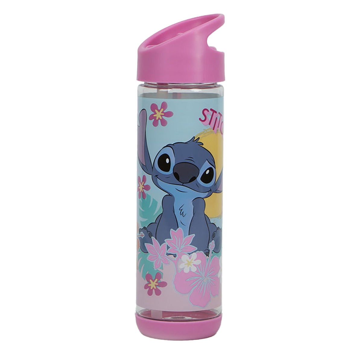 Sunce BTS S-4300SCH Disney Stitch Plastic Water Bottle Unisex, 3-4 Years