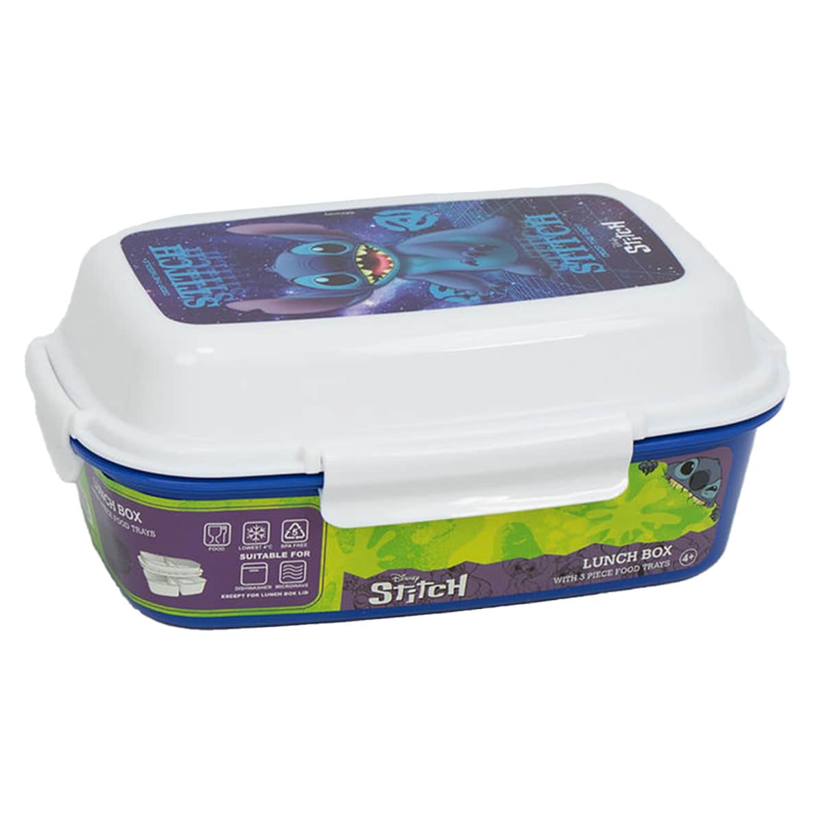 Sunce BTS Disney Stitch Backpack with Lunch Box & Water Bottle Combo Pack