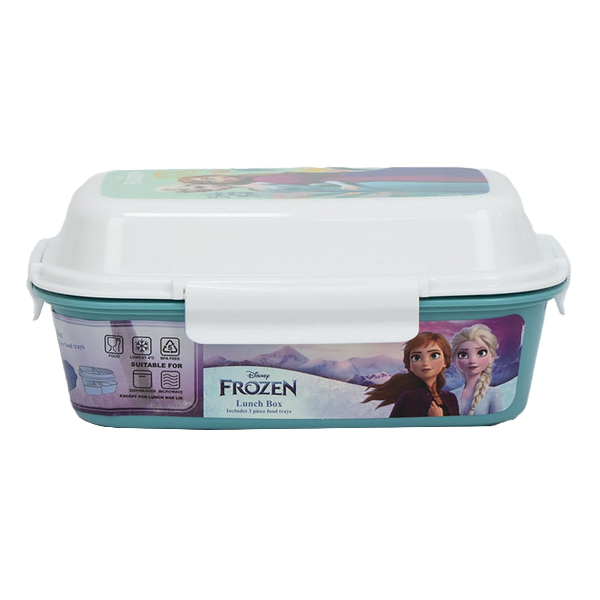 سنس بي تي اس علبة غداء ديزني فروزن S-4404FRZ للبنات، 3-4 سنوات