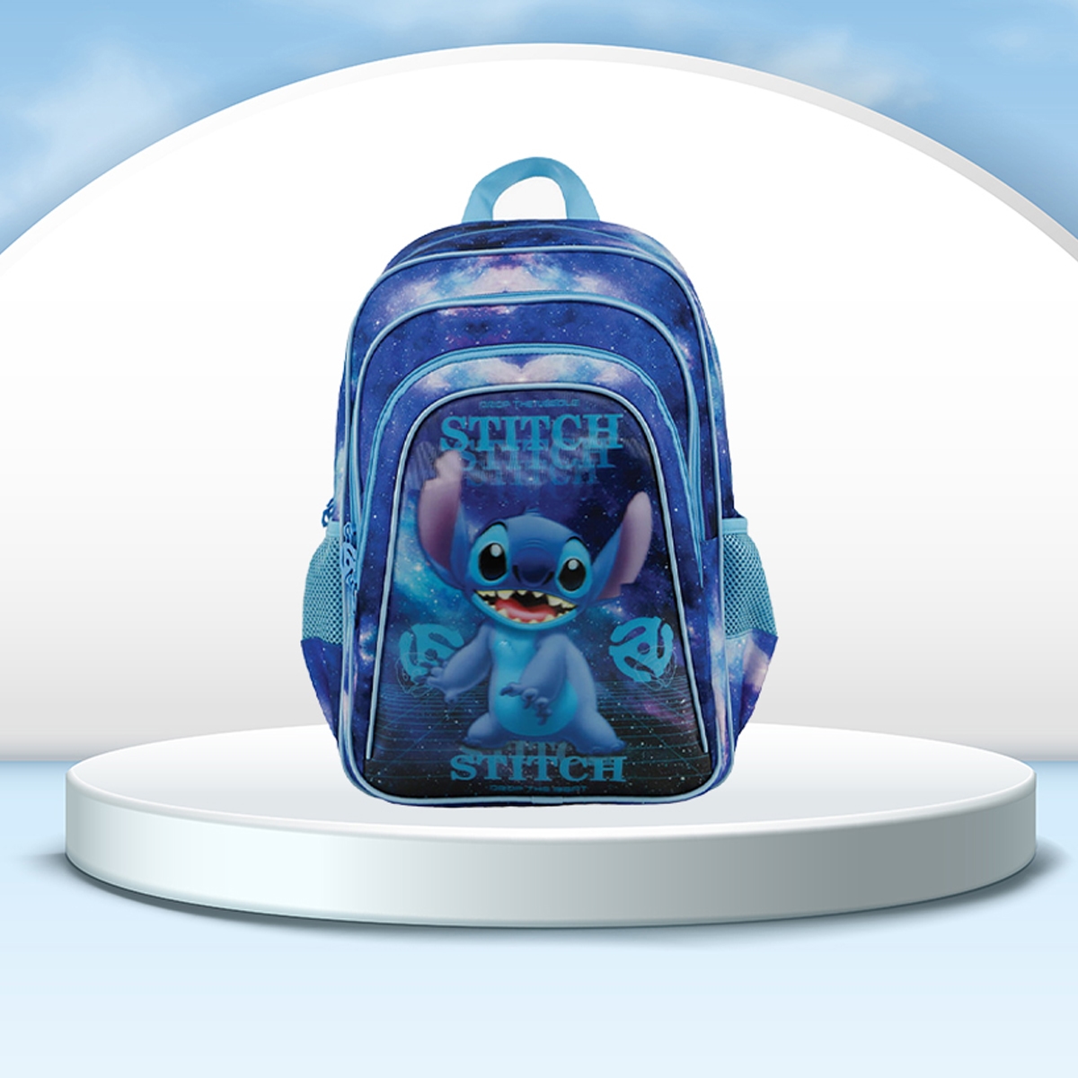 Sunce BTS S-7517DTT Disney Stitch Backpack Unisex, 3-4 Years