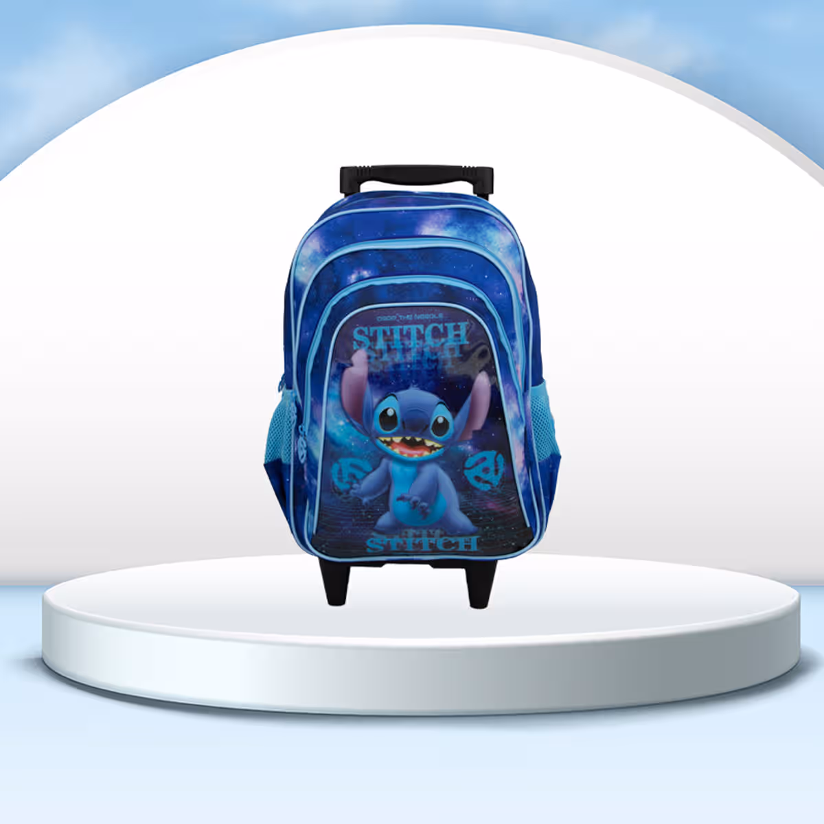 Sunce BTS S-7816DTT Disney Stitch Trolley Backpack Unisex, 3-4 Years