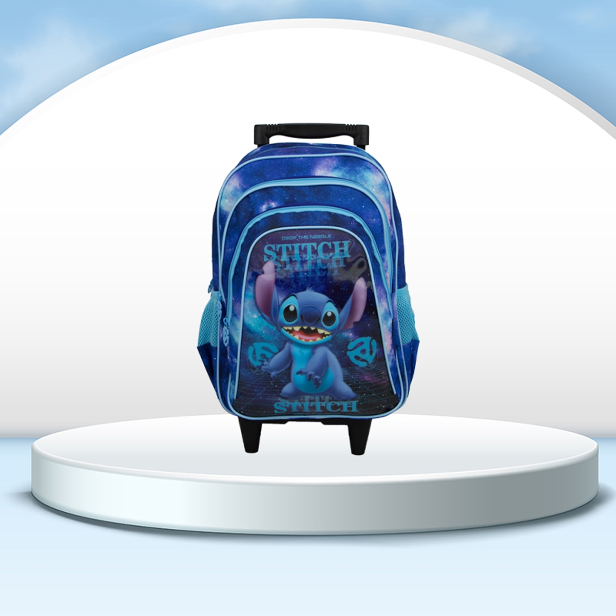 Sunce BTS S-7816DTT Disney Stitch Trolley Backpack Unisex, 3-4 Years