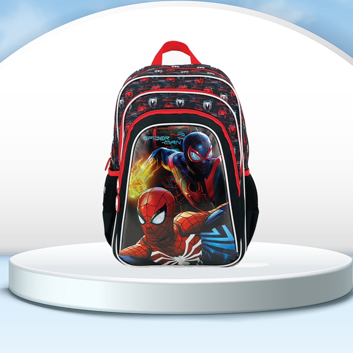 سنس بي تي اس شنطة ظهر سبايدر مان للجنسين، 3-4 سنوات