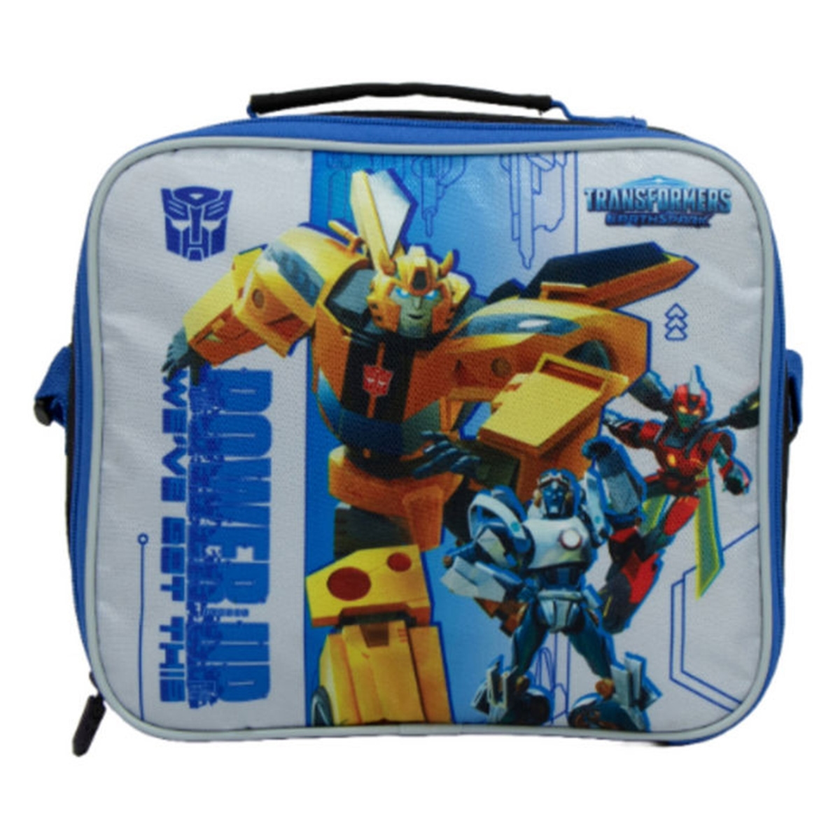 سنس بي تي اس شنطة غداء حرارية ترانسفورمرز إيرث سبارك للجنسين، 3-4 سنوات