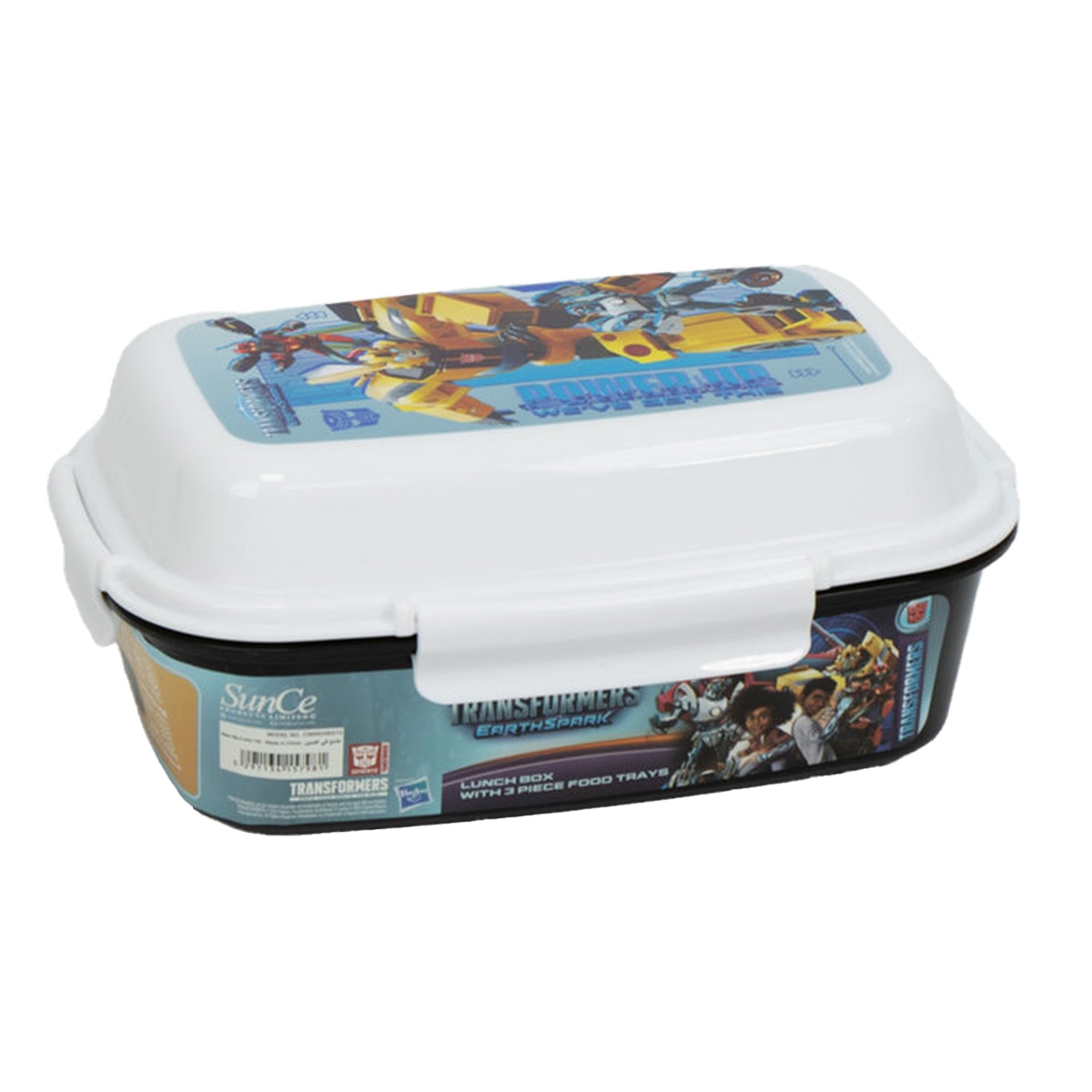 Sunce BTS Transformers EarthSpark Lunch Box & Water Bottle Combo Pack