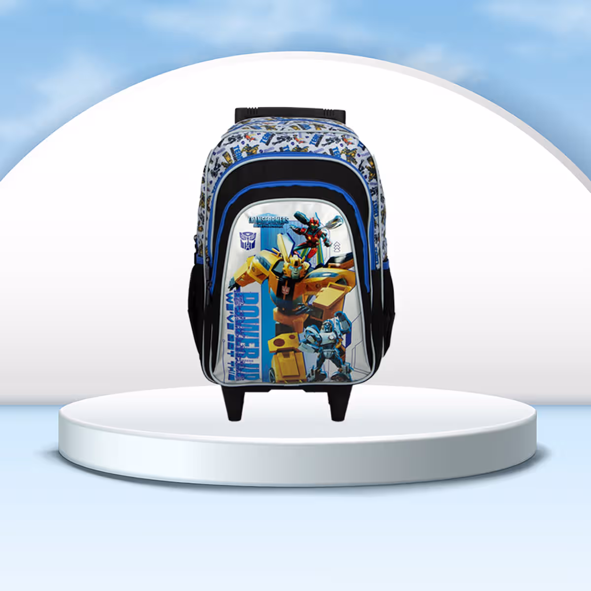 Sunce BTS Transformers Earthspark Trolley Backpack Boys, 3-4 Years