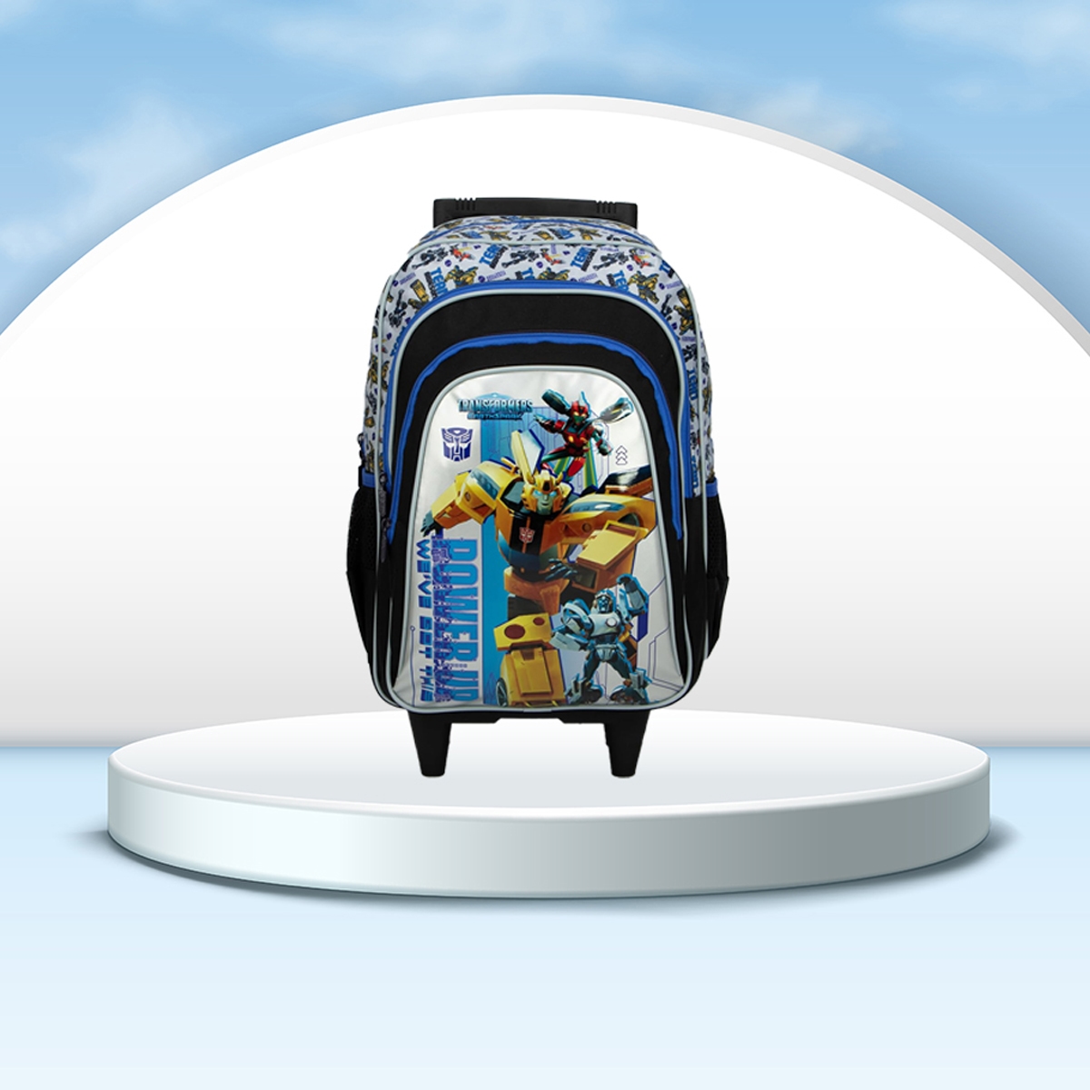 Sunce BTS Transformers Earthspark Trolley Backpack Boys, 3-4 Years
