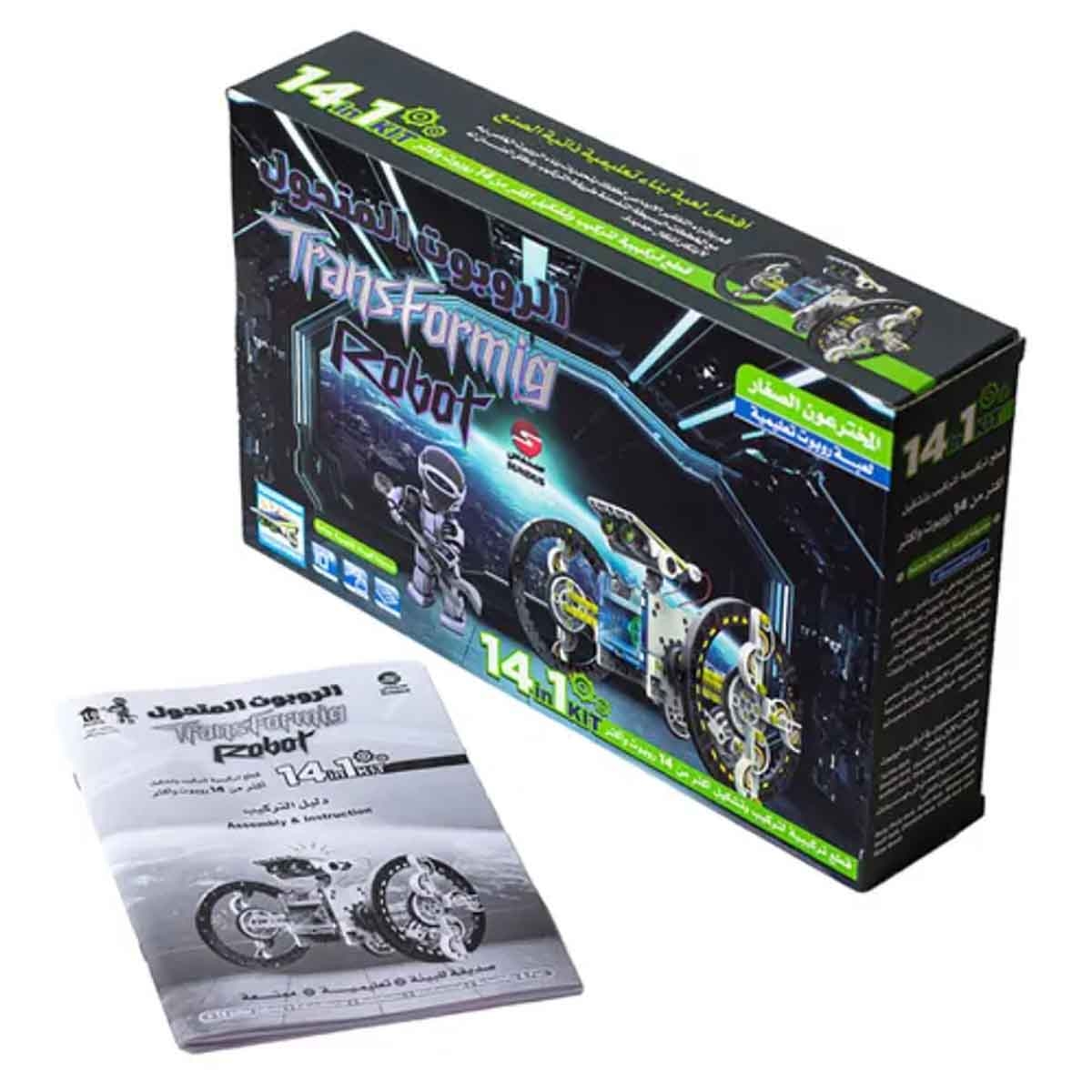 سندس مجموعة 14 في 1 روبوت متحول