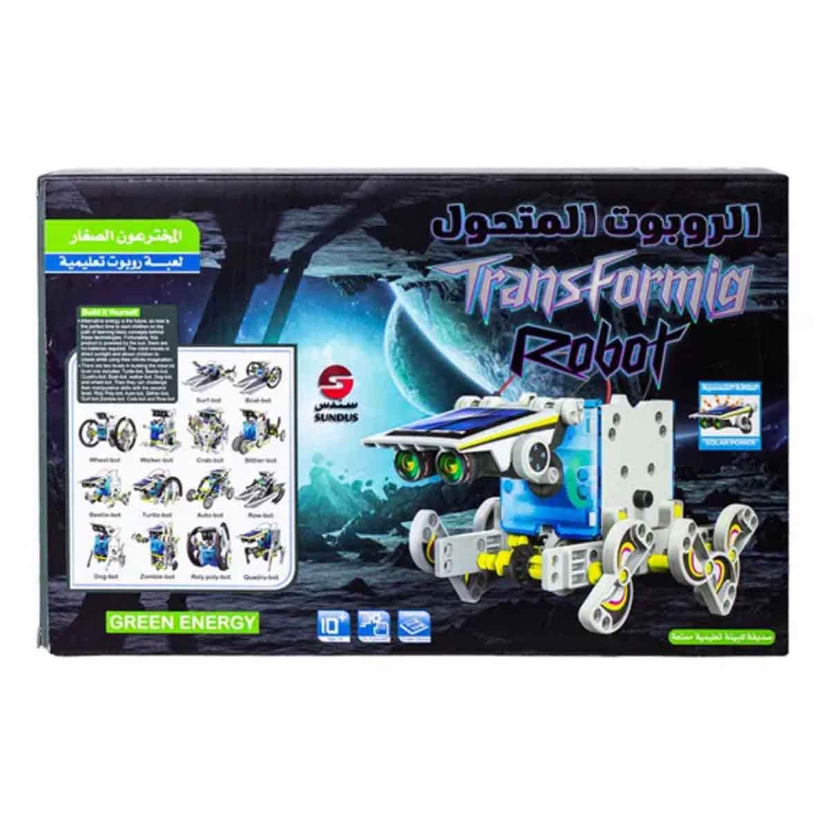 Sundus 14-in-1 Transforming Robot Kit