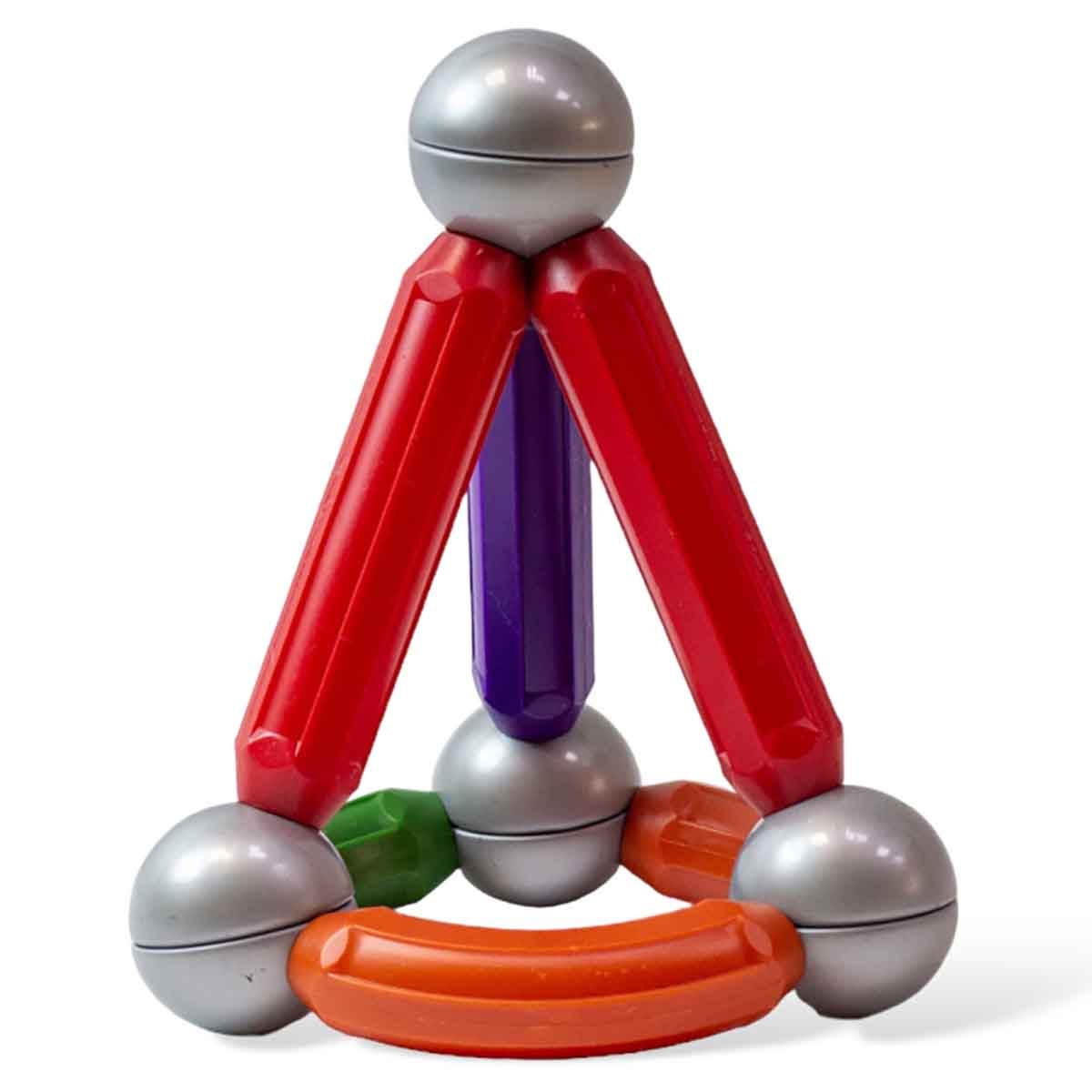 سندس مجموعة 36 قطعة بنّاء صغير مكعبات مغناطيسية