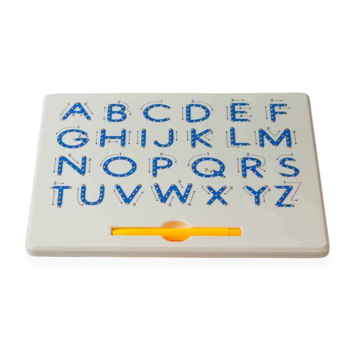 Sundus Al-Saadah My English Book Hardcover with English Letter Mat Toy & Learn The English Magnetic Alphabet Board Bundle