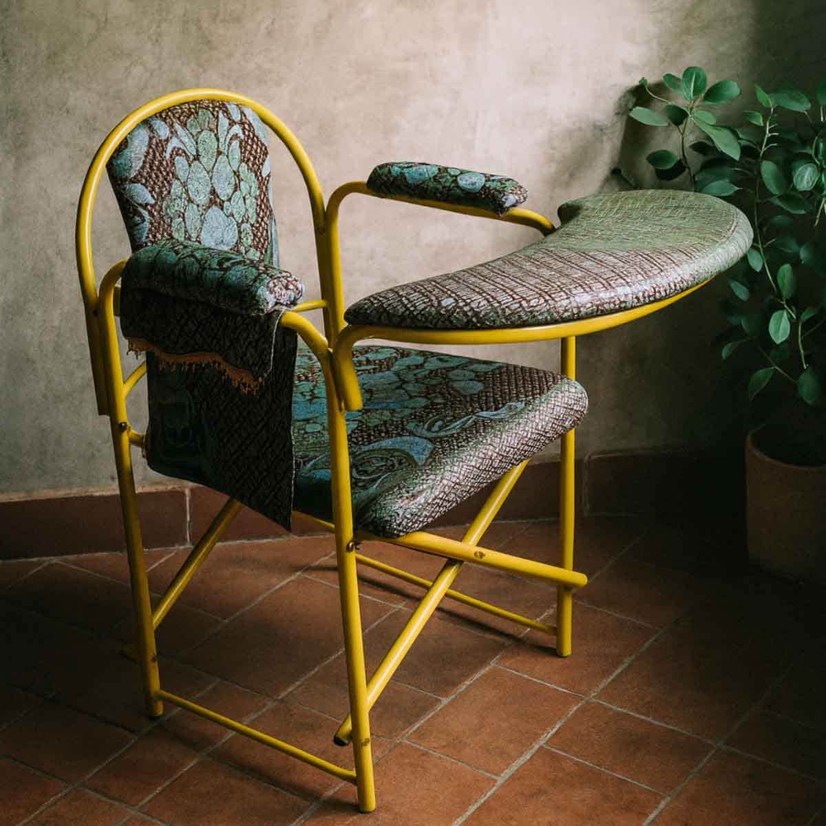 Sundus Blue Prayer Chair