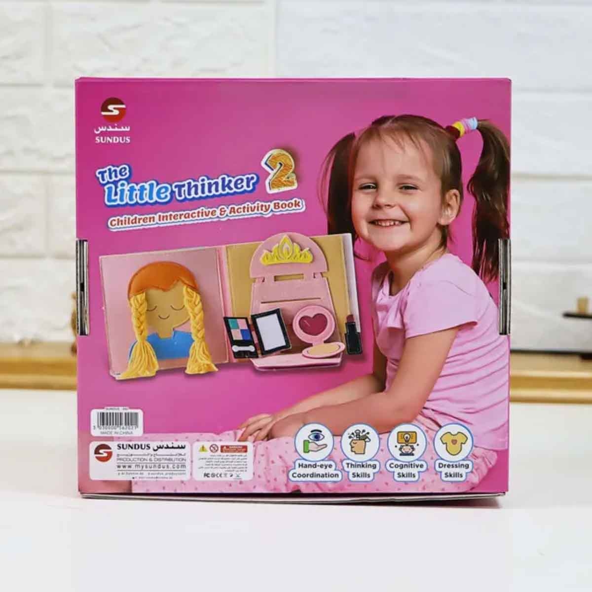 Sundus Little Thinker 2 Children Activity Book Girls