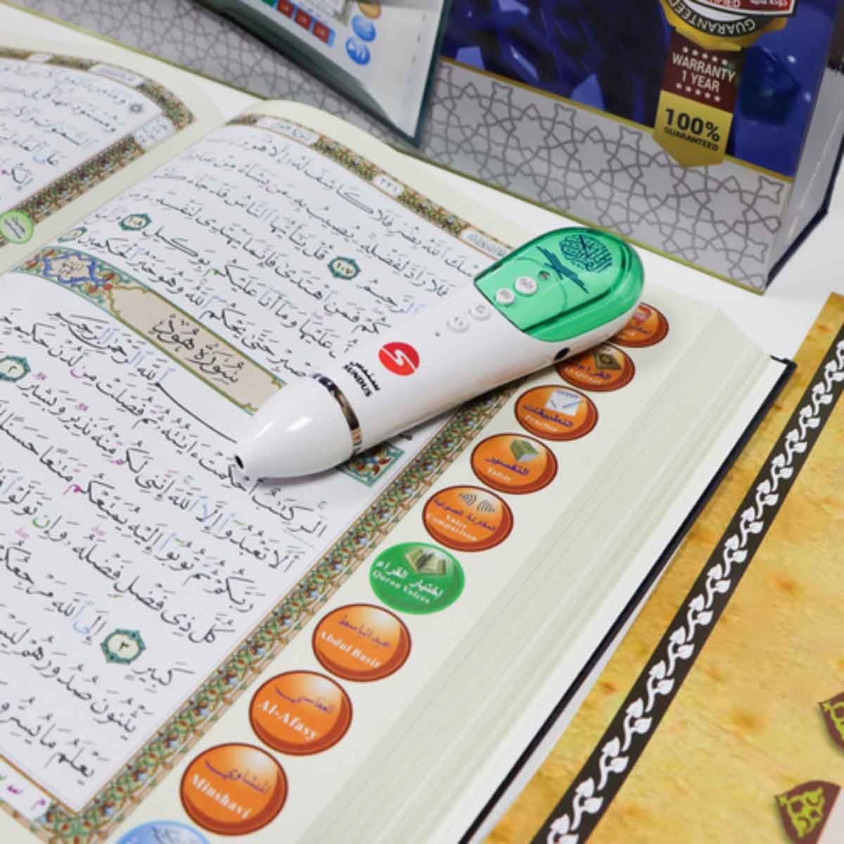 Sundus Quran Book with Read Pen 16GB