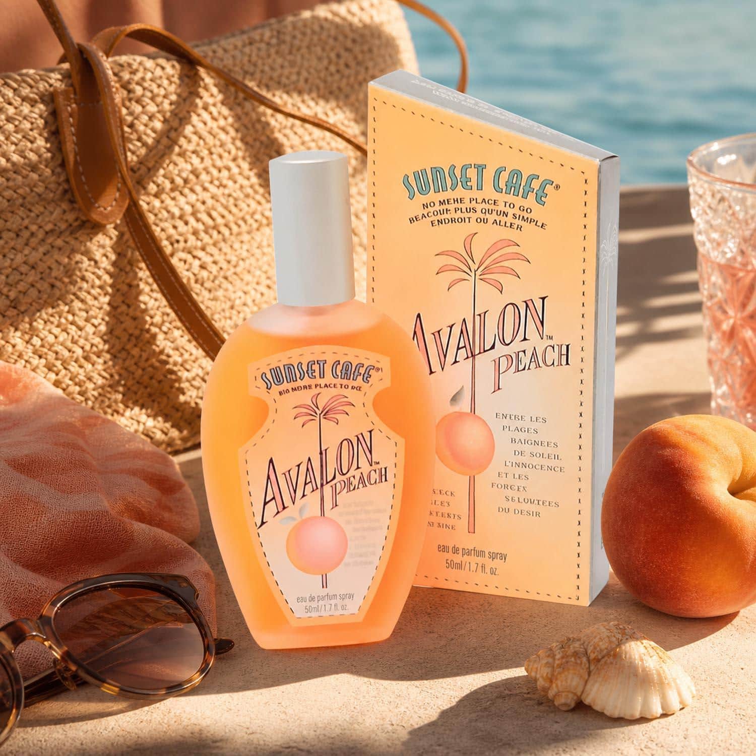 Sunset Cafe Avalon Peach Eau De Parfum Unisex