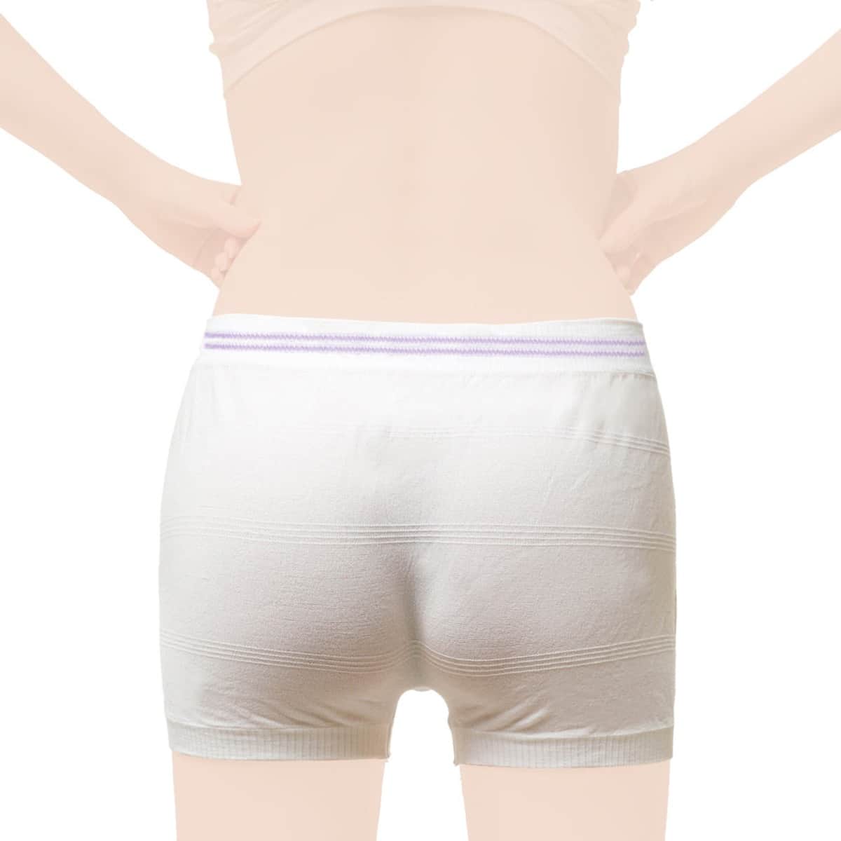 Sunveno 5-Piece L Postpartum Mesh Underwear Set