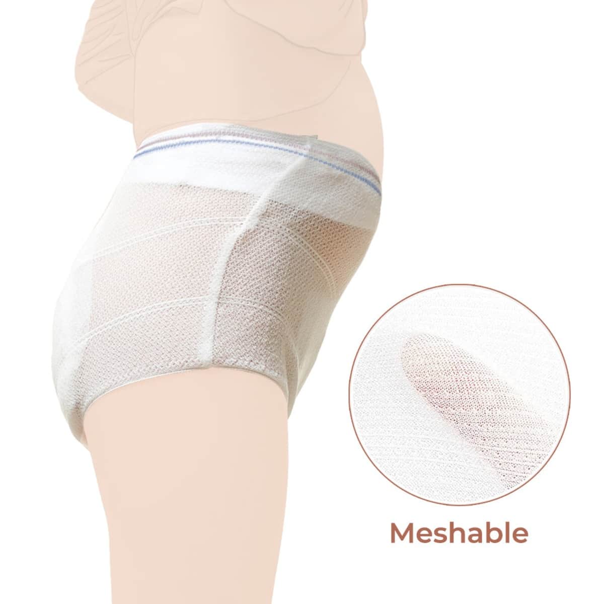 Sunveno 5-Piece S Postpartum Mesh Underwear Set