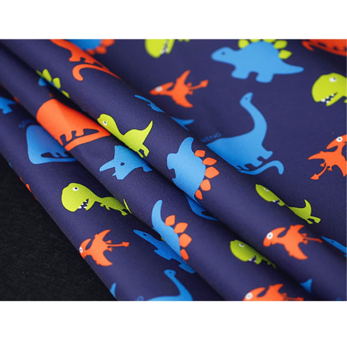 Sunveno Blue Large Dinosaur Printed Kids Backpack Unisex, 3-4 Years