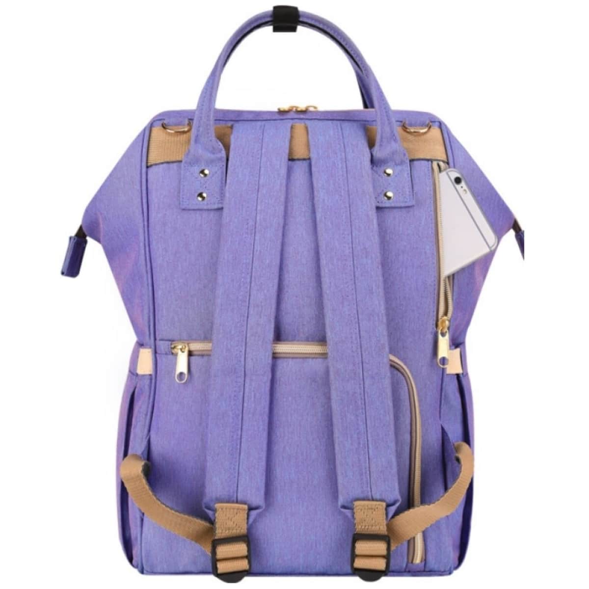 Sunveno Blue Purple Diaper Bag Toddler