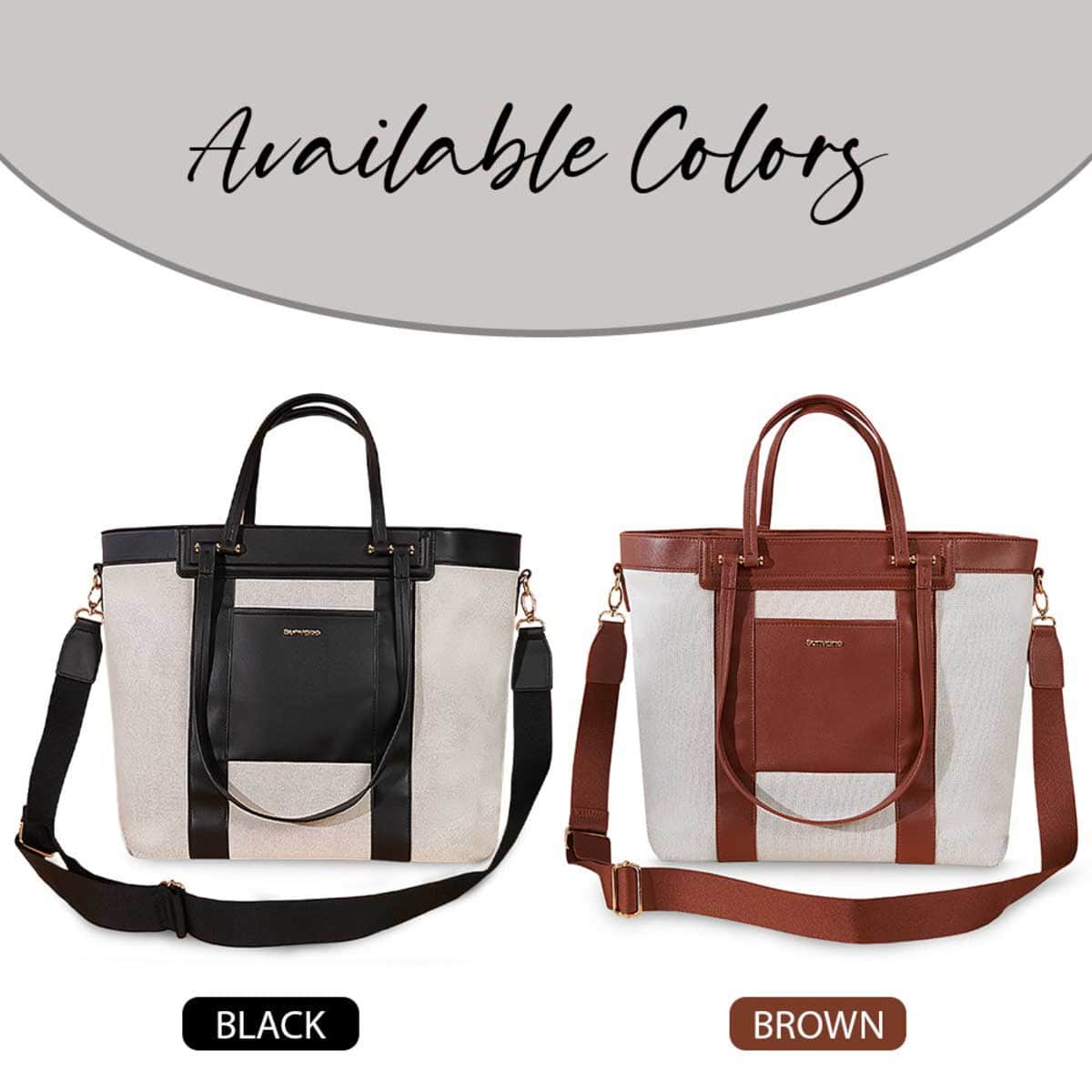 Sunveno Brown La Mode Premium Diaper Bag