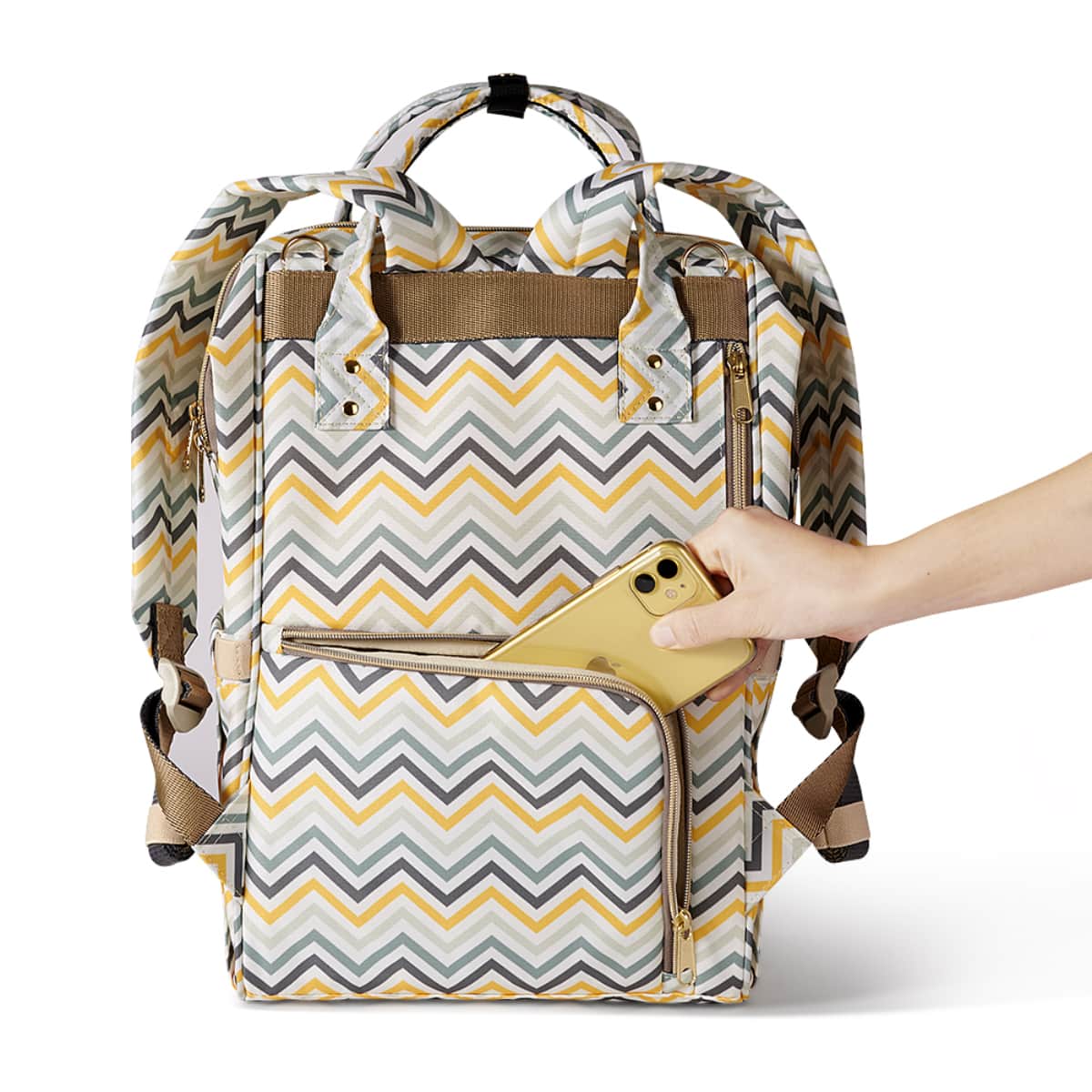 Sunveno Diaper Bag and Organizer Bag Combo Toddler