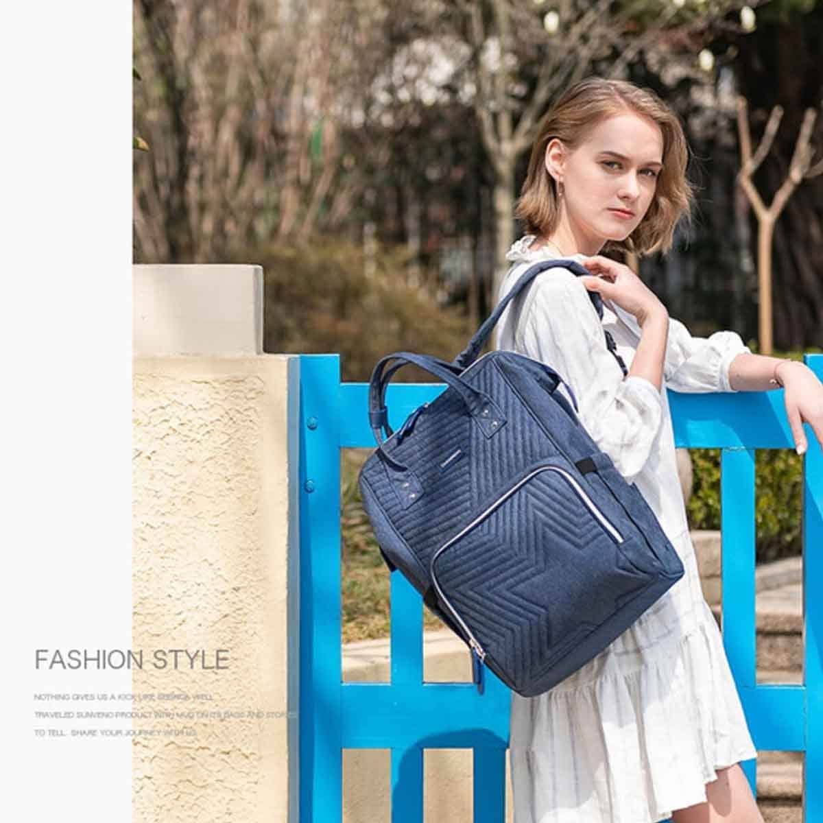 Sunveno Nova Blue Diaper Bag