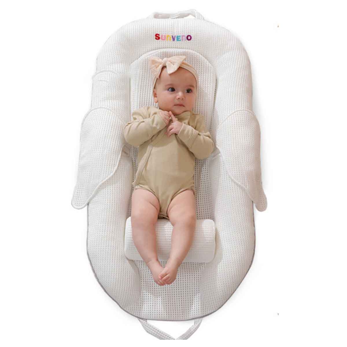 Sunveno DuPont White Baby Nest Wings Toddler, 0-2 Years